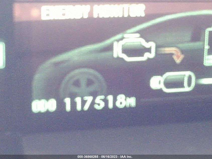 2013 TOYOTA PRIUS ONE/TWO/THREE/FOUR/FIVE - JTDKN3DU9D5538679