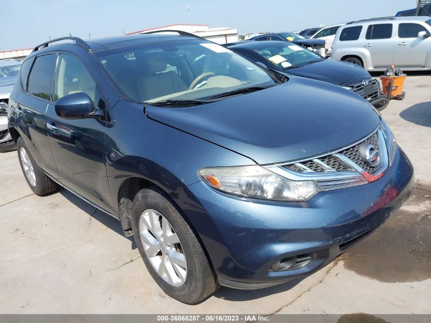 2014 NISSAN MURANO SL - JN8AZ1MW4EW510889