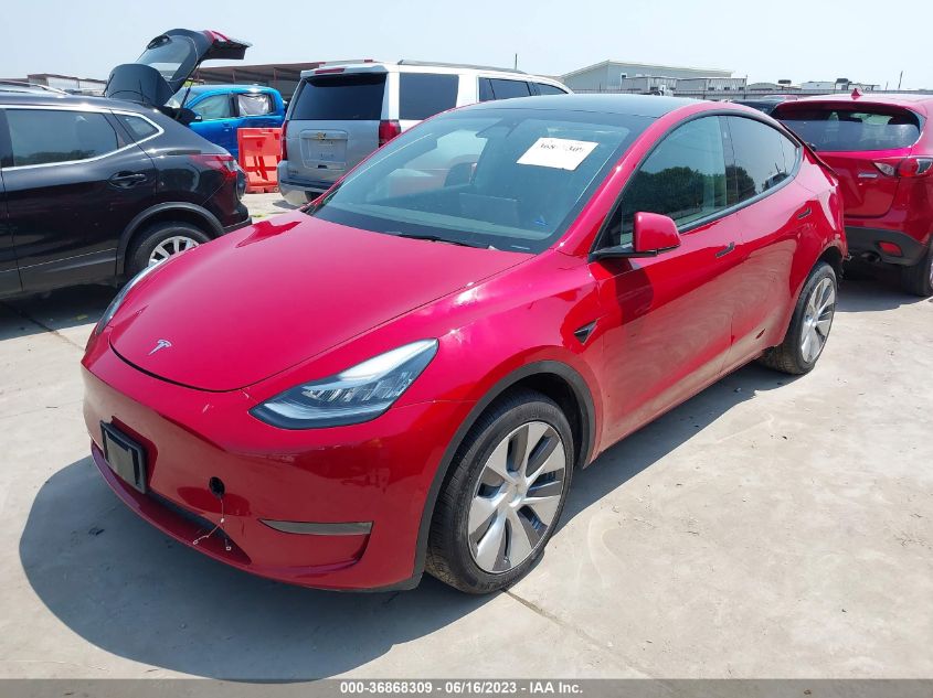 Auction sale of the 2023 TESLA MODEL Y , vin: 7SAYGDEE1PA029772, lot number: 36868309