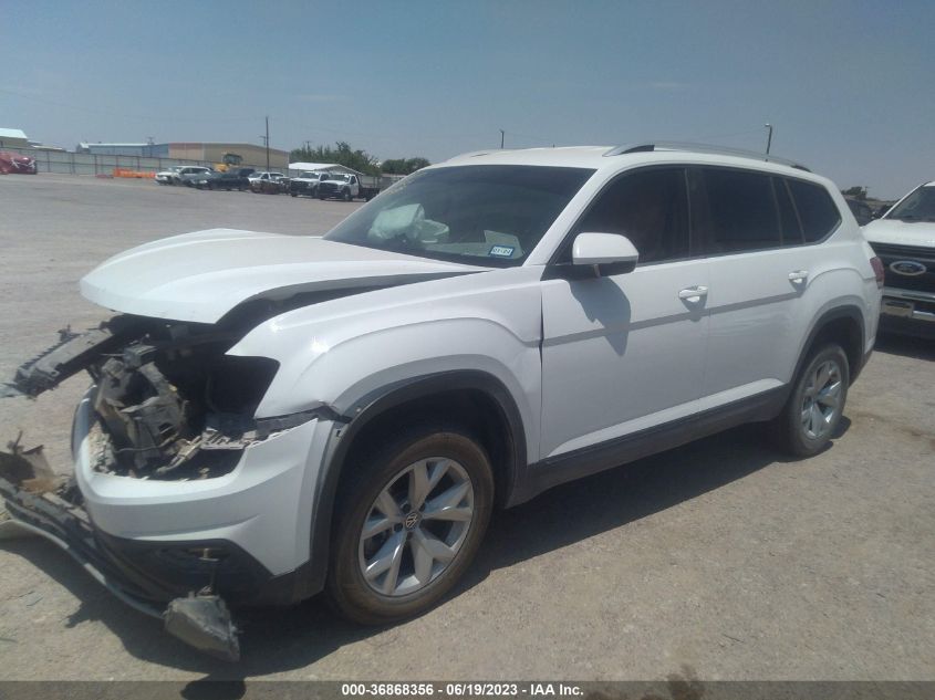 2018 VOLKSWAGEN ATLAS 2.0T SE - 1V2CP2CA0JC595603