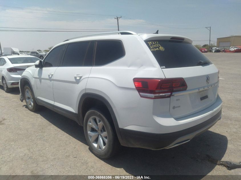 2018 VOLKSWAGEN ATLAS 2.0T SE - 1V2CP2CA0JC595603