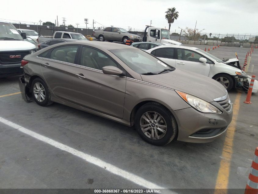 2014 HYUNDAI SONATA GLS - 5NPEB4ACXEH901466