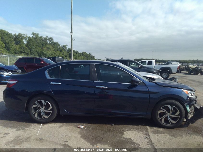 2017 HONDA ACCORD SEDAN LX - 1HGCR2F31HA246563