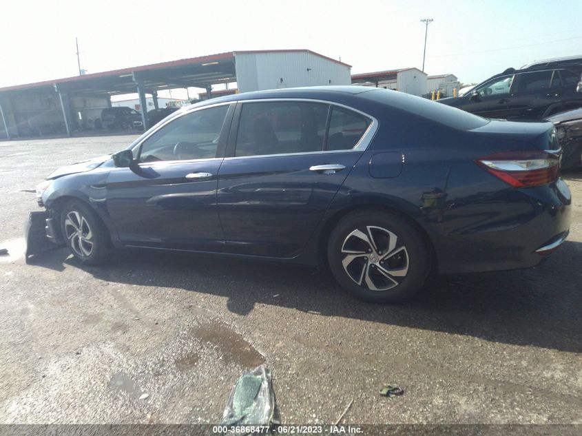2017 HONDA ACCORD SEDAN LX - 1HGCR2F31HA246563