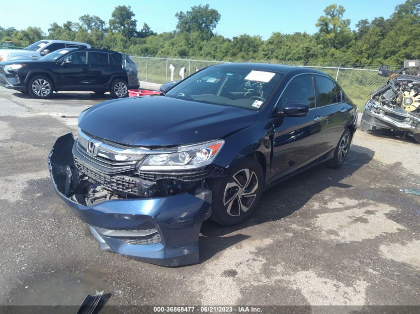 2017 HONDA ACCORD SEDAN LX - 1HGCR2F31HA246563