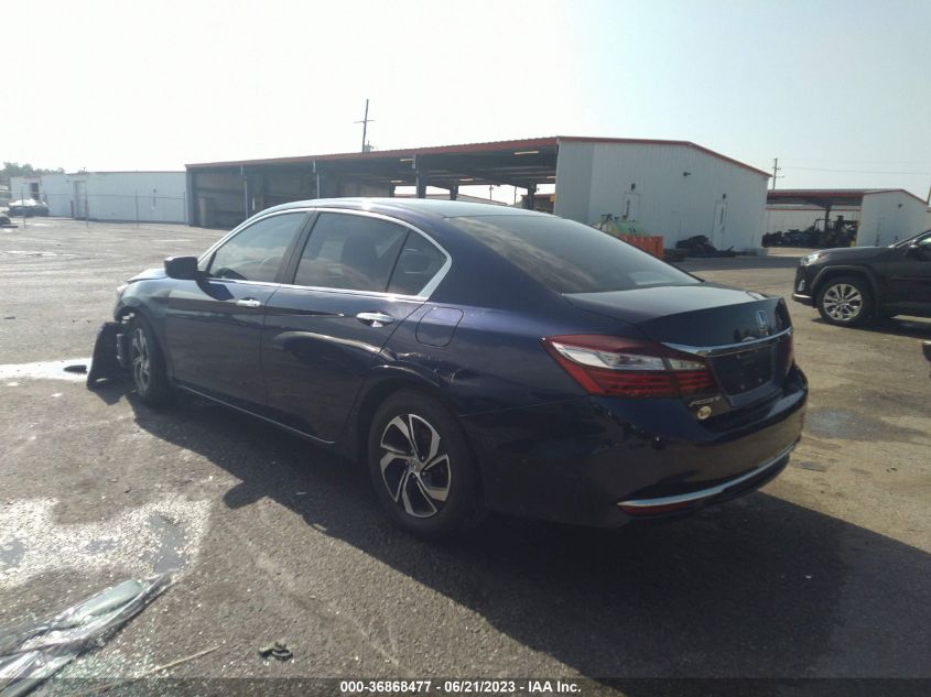 2017 HONDA ACCORD SEDAN LX - 1HGCR2F31HA246563