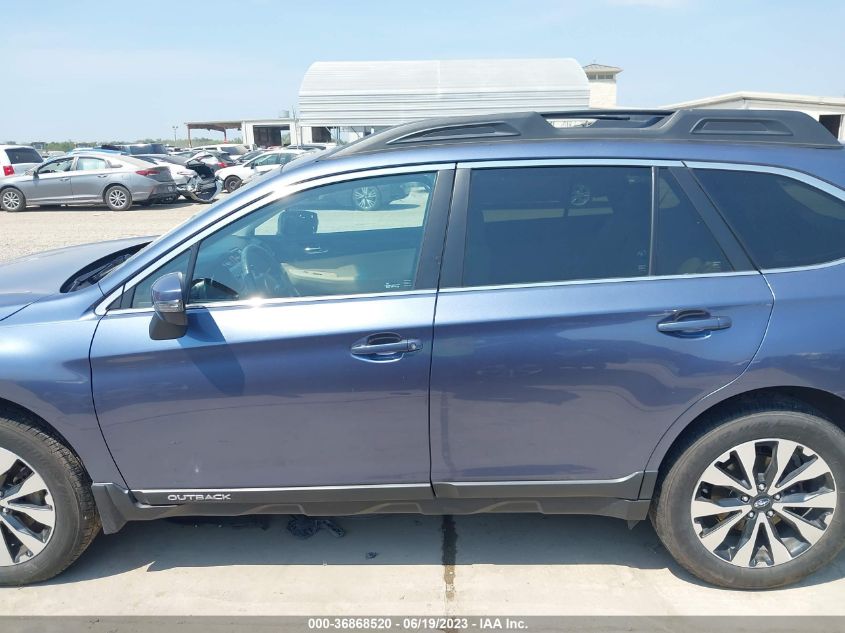 2015 SUBARU OUTBACK 2.5I LIMITED - 4S4BSALCXF3222367