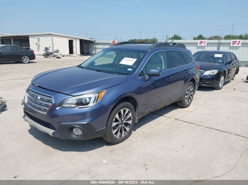 2015 SUBARU OUTBACK 2.5I LIMITED - 4S4BSALCXF3222367