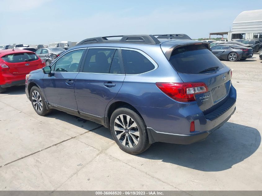 2015 SUBARU OUTBACK 2.5I LIMITED - 4S4BSALCXF3222367