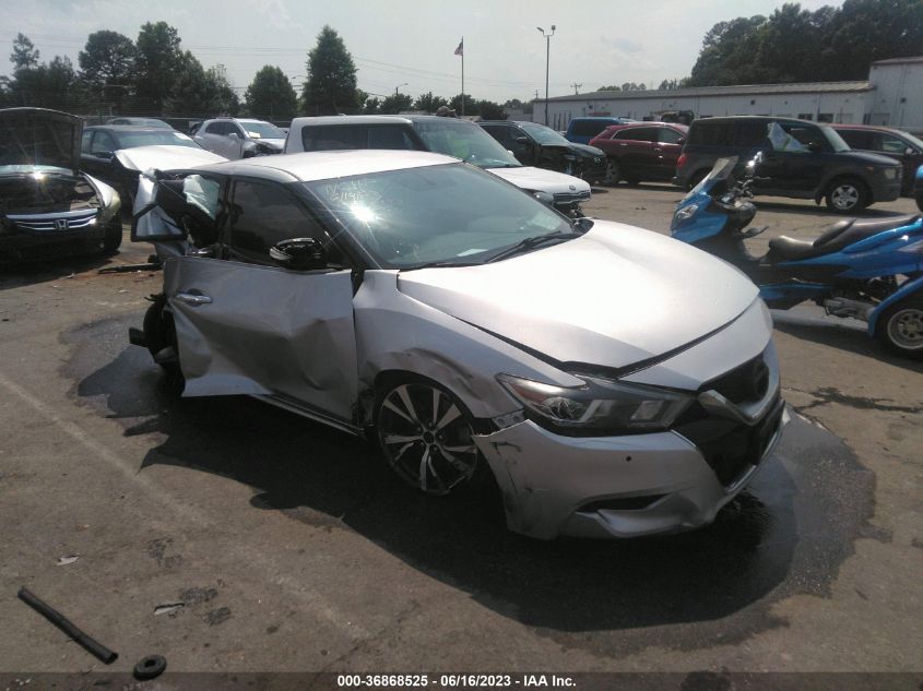2017 NISSAN MAXIMA SV - 1N4AA6AP8HC416443