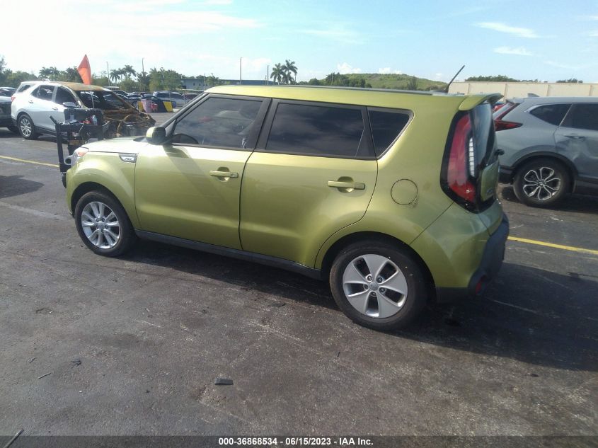 2015 KIA SOUL BASE - KNDJN2A27F7752148