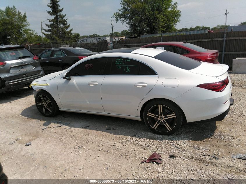 2020 MERCEDES-BENZ CLA CLA 250 - W1K5J4HB7LN089630