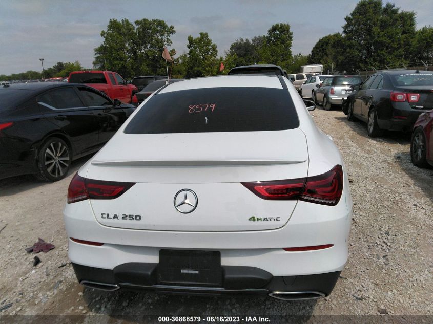 2020 MERCEDES-BENZ CLA CLA 250 - W1K5J4HB7LN089630