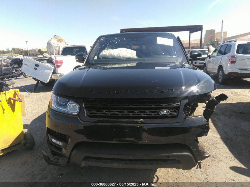 2016 LAND ROVER RANGE ROVER SPORT V8 - SALWR2EF0GA107300