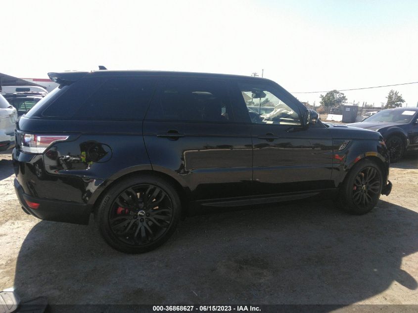 2016 LAND ROVER RANGE ROVER SPORT V8 - SALWR2EF0GA107300