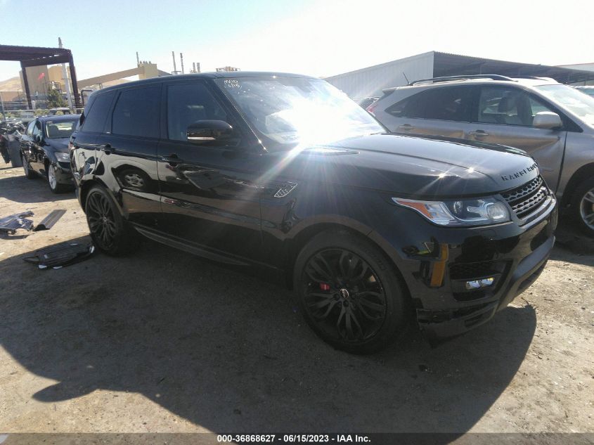 2016 LAND ROVER RANGE ROVER SPORT V8 - SALWR2EF0GA107300