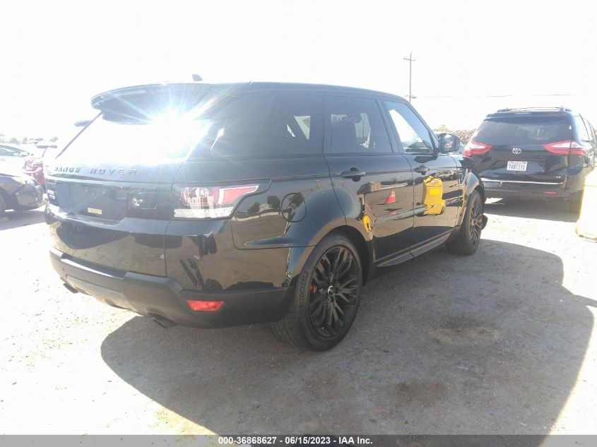 2016 LAND ROVER RANGE ROVER SPORT V8 - SALWR2EF0GA107300