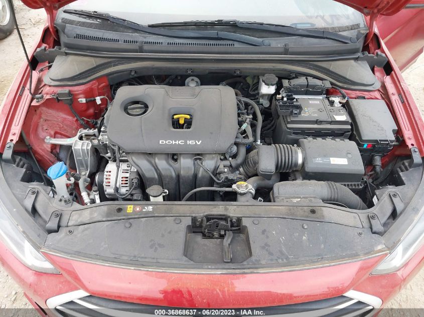 2018 HYUNDAI ELANTRA SEL - 5NPD84LF6JH215744