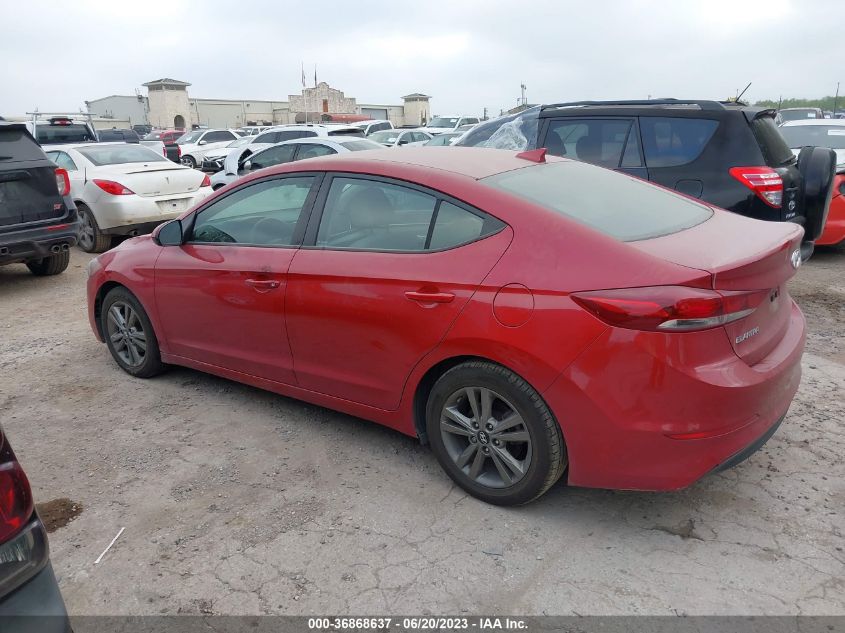 2018 HYUNDAI ELANTRA SEL - 5NPD84LF6JH215744