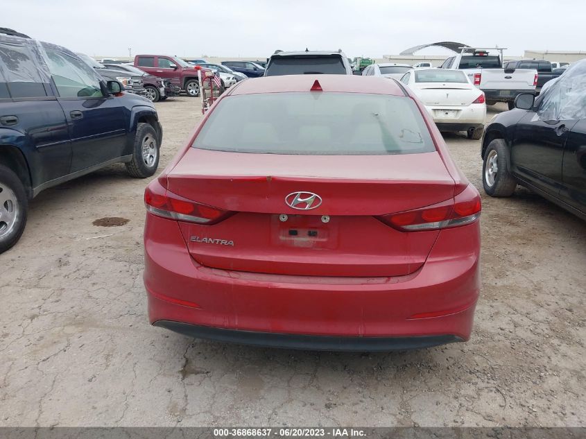 2018 HYUNDAI ELANTRA SEL - 5NPD84LF6JH215744