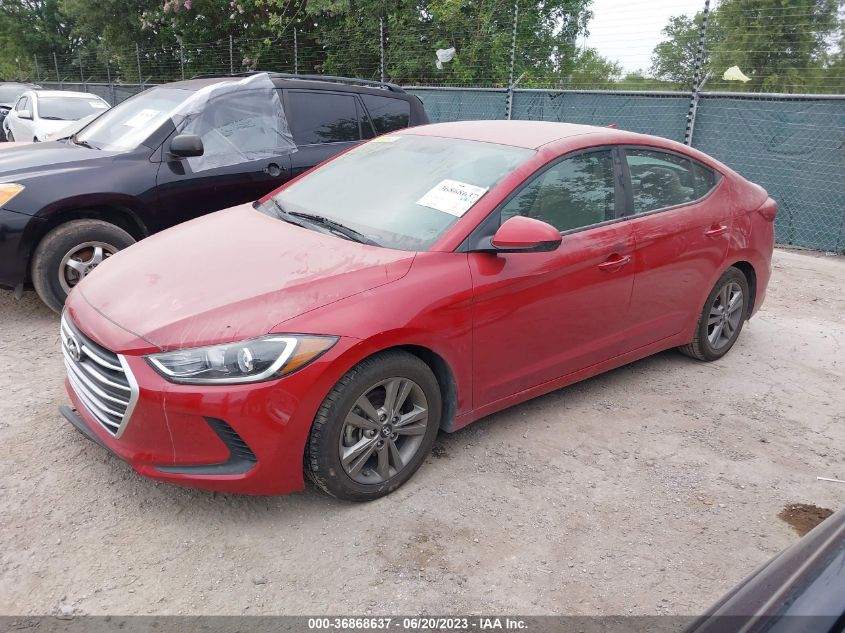 2018 HYUNDAI ELANTRA SEL - 5NPD84LF6JH215744
