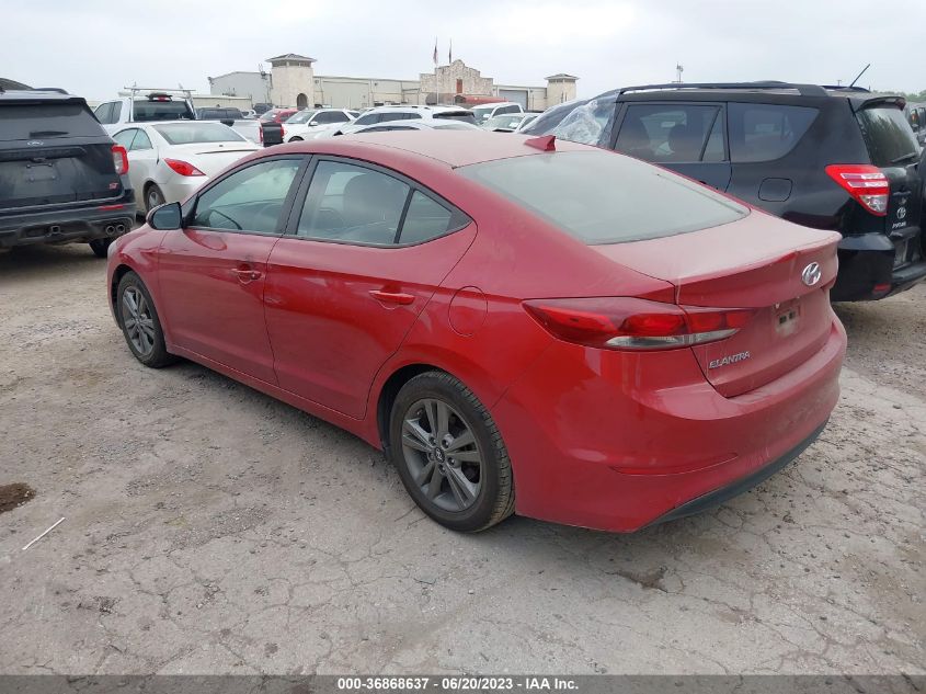 2018 HYUNDAI ELANTRA SEL - 5NPD84LF6JH215744