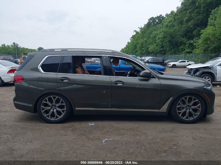 2021 BMW X7 XDRIVE40I - 5UXCW2C04M9E36422