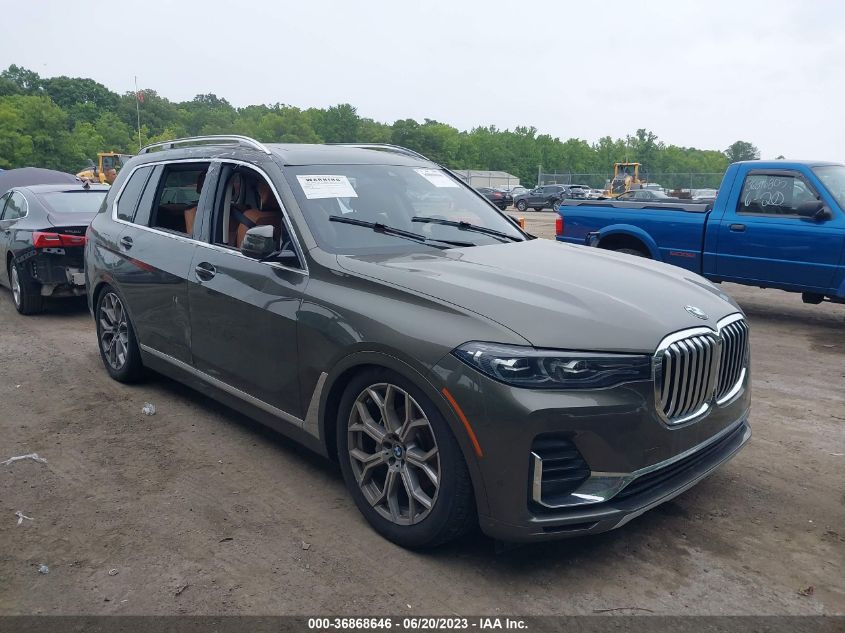 2021 BMW X7 XDRIVE40I - 5UXCW2C04M9E36422