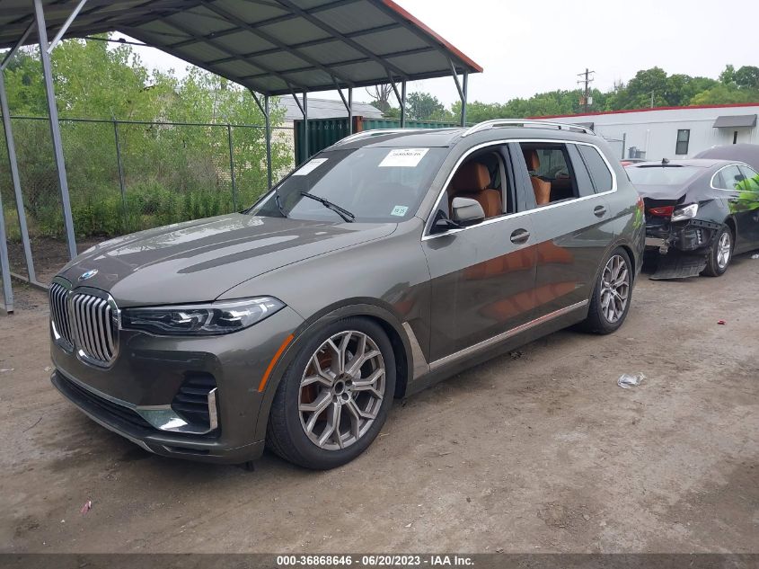 2021 BMW X7 XDRIVE40I - 5UXCW2C04M9E36422