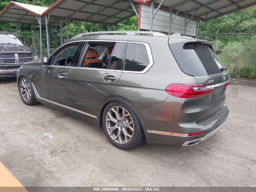 2021 BMW X7 XDRIVE40I - 5UXCW2C04M9E36422