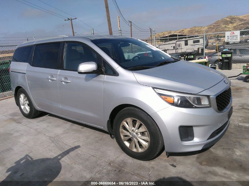 2015 KIA SEDONA LX - KNDMB5C12F6068450