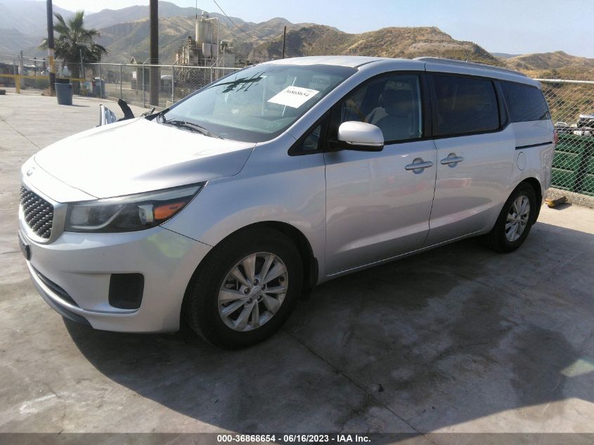 2015 KIA SEDONA LX - KNDMB5C12F6068450