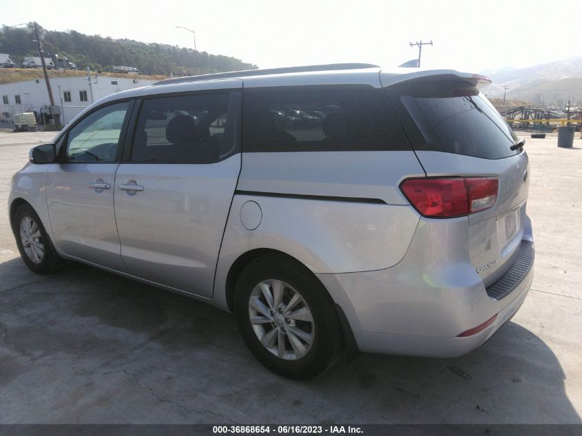 2015 KIA SEDONA LX - KNDMB5C12F6068450