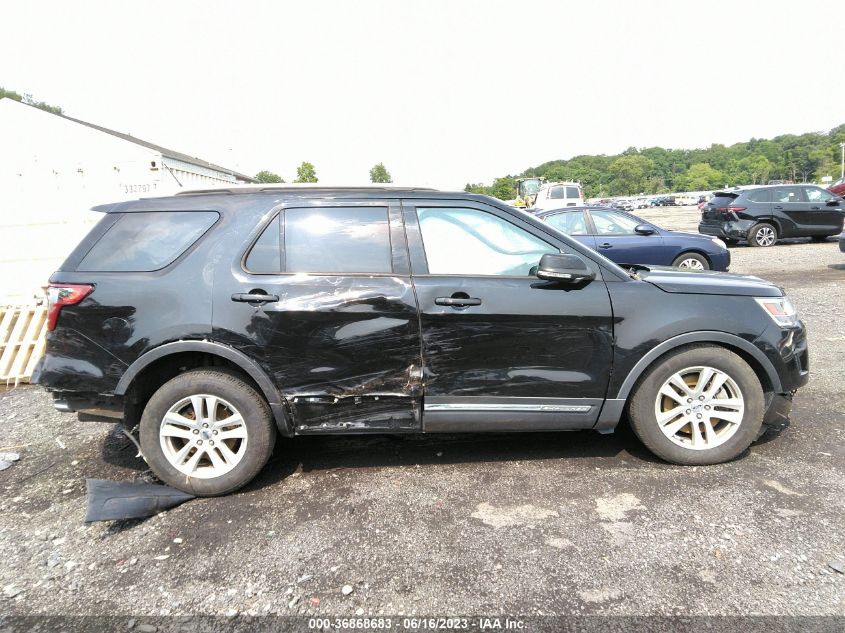 2018 FORD EXPLORER XLT - 1FM5K8DH6JGA33491