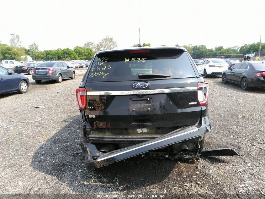 2018 FORD EXPLORER XLT - 1FM5K8DH6JGA33491
