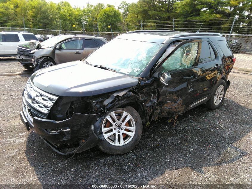 2018 FORD EXPLORER XLT - 1FM5K8DH6JGA33491