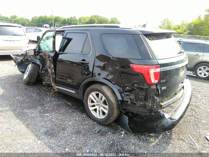 2018 FORD EXPLORER XLT - 1FM5K8DH6JGA33491