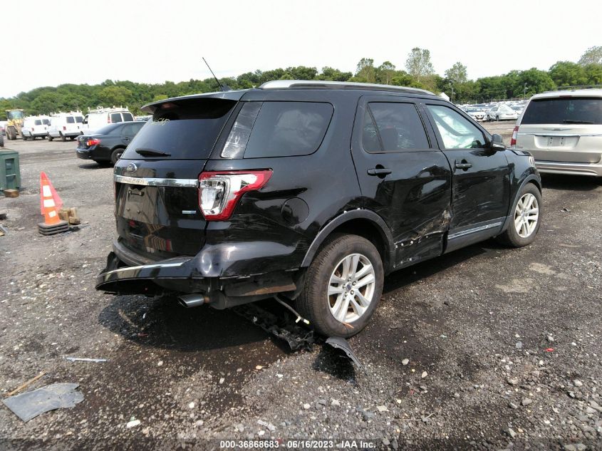 2018 FORD EXPLORER XLT - 1FM5K8DH6JGA33491