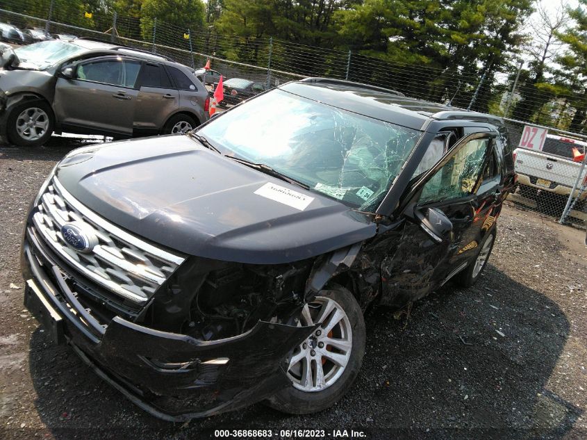 2018 FORD EXPLORER XLT - 1FM5K8DH6JGA33491