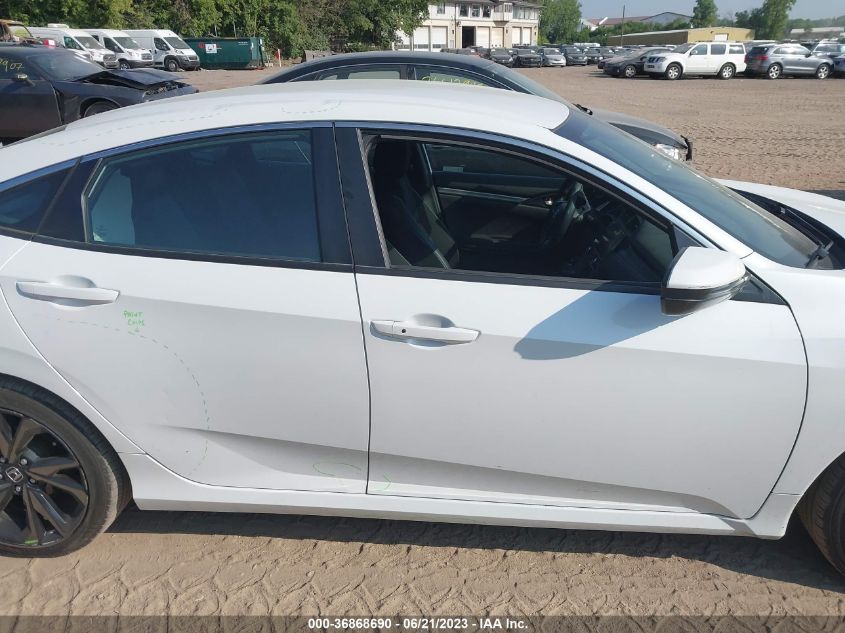 2019 HONDA CIVIC SEDAN SPORT - 19XFC2F88KE033252