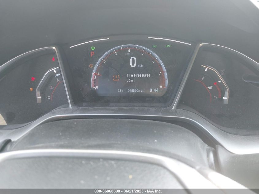 2019 HONDA CIVIC SEDAN SPORT - 19XFC2F88KE033252