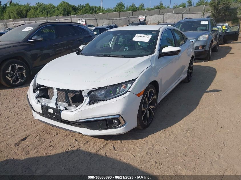 2019 HONDA CIVIC SEDAN SPORT - 19XFC2F88KE033252