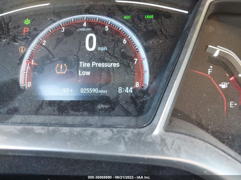 2019 HONDA CIVIC SEDAN SPORT - 19XFC2F88KE033252
