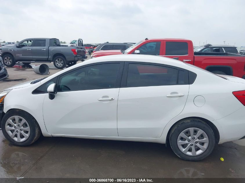 2015 KIA RIO LX - KNADM4A39F6502806