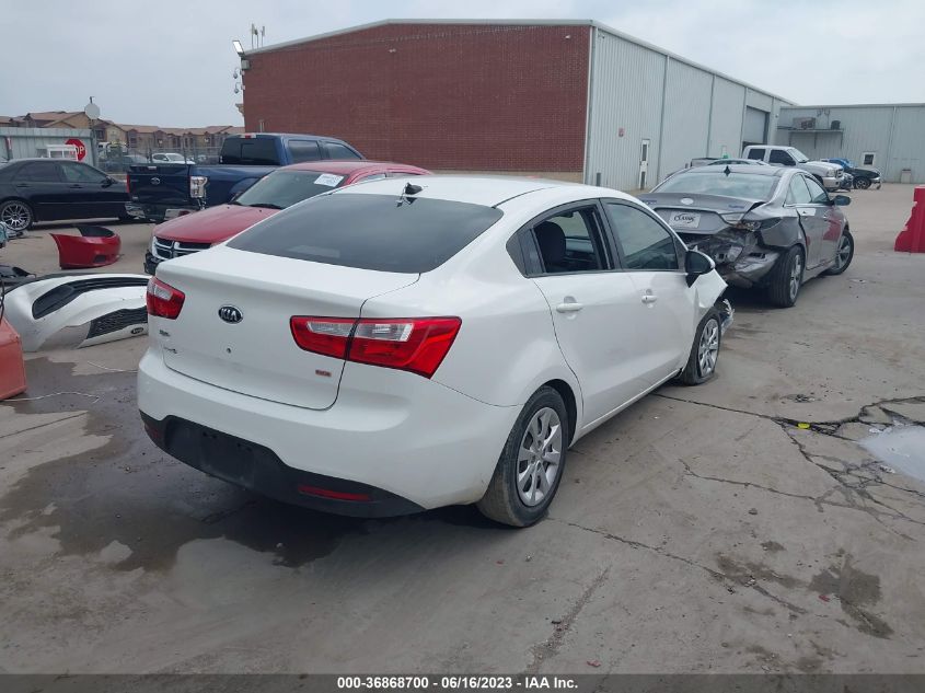 2015 KIA RIO LX - KNADM4A39F6502806