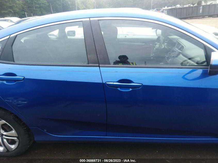 2016 HONDA CIVIC LX - 19XFC2F53GE085823