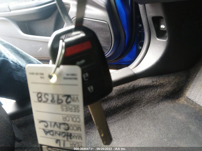 2016 HONDA CIVIC LX - 19XFC2F53GE085823