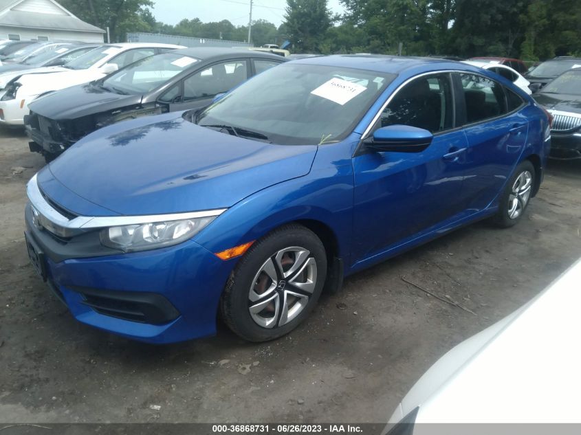 2016 HONDA CIVIC LX - 19XFC2F53GE085823