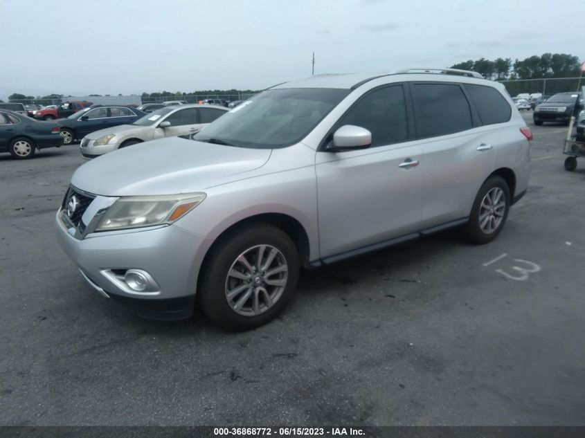 2014 NISSAN PATHFINDER SV - 5N1AR2MN1EC707346