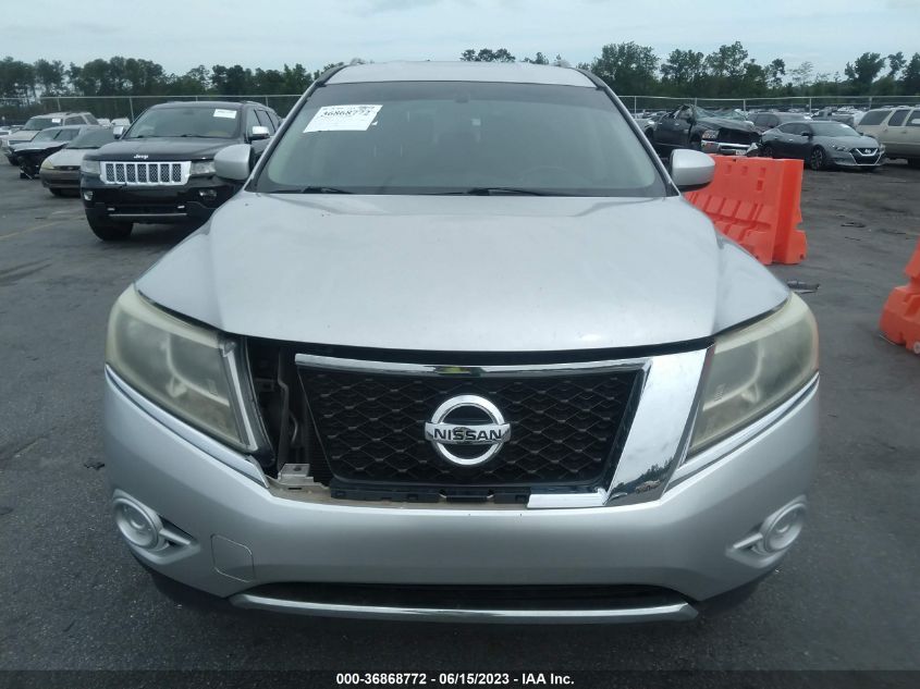 2014 NISSAN PATHFINDER SV - 5N1AR2MN1EC707346